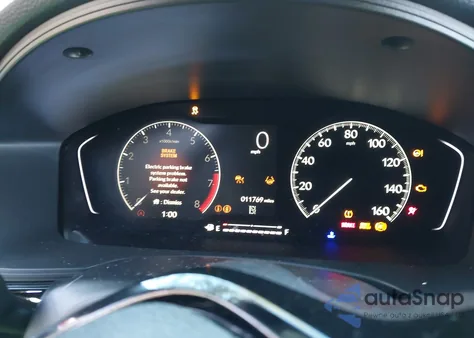 2025 Honda Civic Sedan Sport из США, поврежденный, VIN 19XFL2H8XSE008043